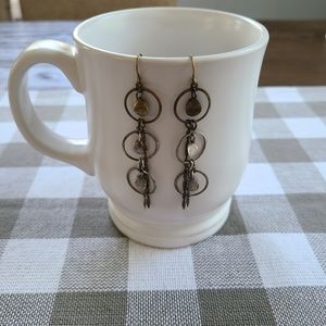 Metal Dangling Earings